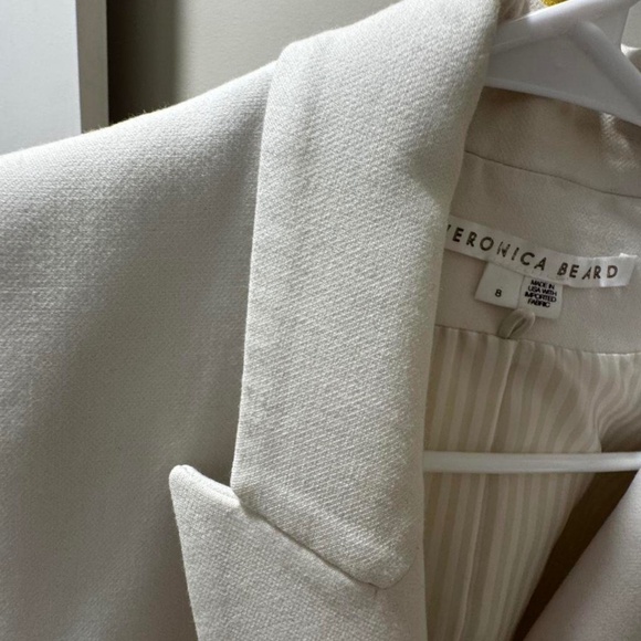Veronica Beard Size 8 Cream Dickey Jacket - Picture 2 of 4